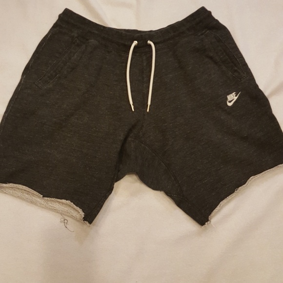 nike shorts cut off